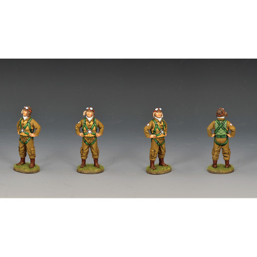 Standing Japanese Pilot 1/30 Figure K&C (JN-076) Alt Image 1