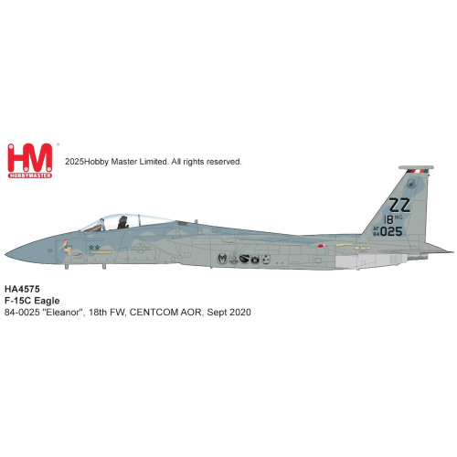 F-15C Eagle 1/72 Die Cast - HA4575 18th FW CENTCOM AOR Sept 2020 Main Image