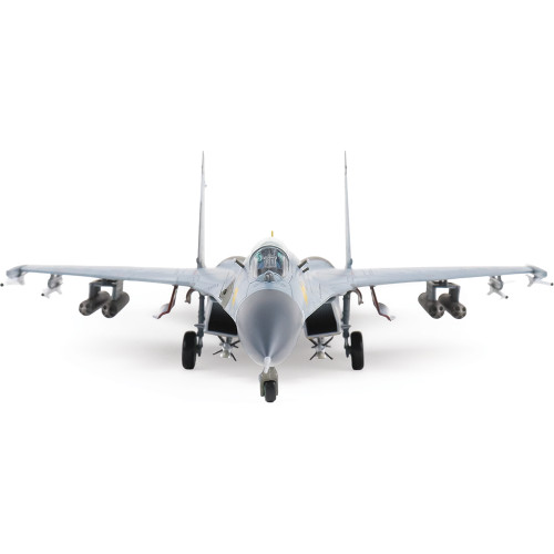 Su-27SK Flanker B 1/72 Die Cast Model - HA6014b PLAAF Peace Mission-2018 (w/R73 R27 & S-13 rocket pods) Alt Image 3