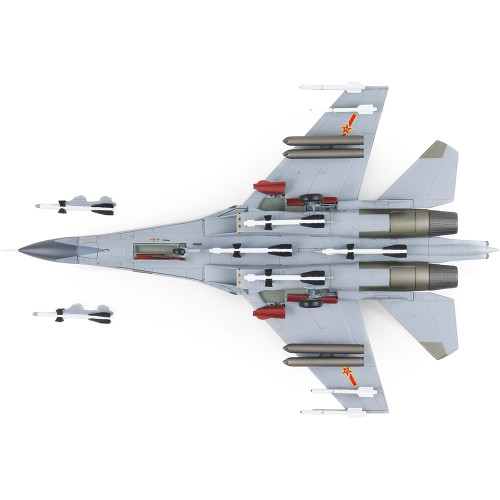 Su-27SK Flanker B 1/72 Die Cast Model - HA6014b PLAAF Peace Mission-2018 (w/R73 R27 & S-13 rocket pods) Alt Image 5