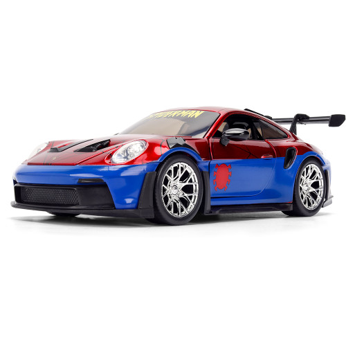 Porsche 911 GT3 RS w/SPIDER-MAN Figure 1:24 Scale Alt Image 1