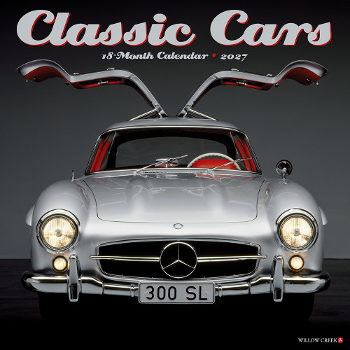 Classic Cars 2027 Wall Calendar Willow Creek (59715) Main Image