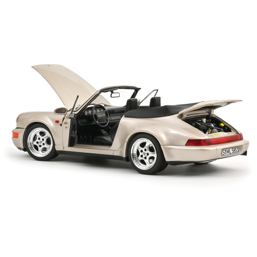 1992 Porsche 911 Turbo Look Cabriolet -Zermatt silver Alt Image 3
