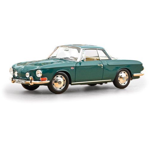 1963 VW Karmann Ghia 1500 - Smaragd Green 1:18 Scale Main Image