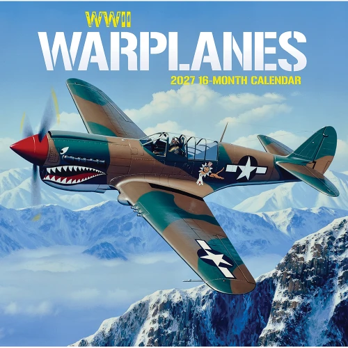WWII Airplanes 2027 Wall Calendar CAROUSEL (270341)  Main Image