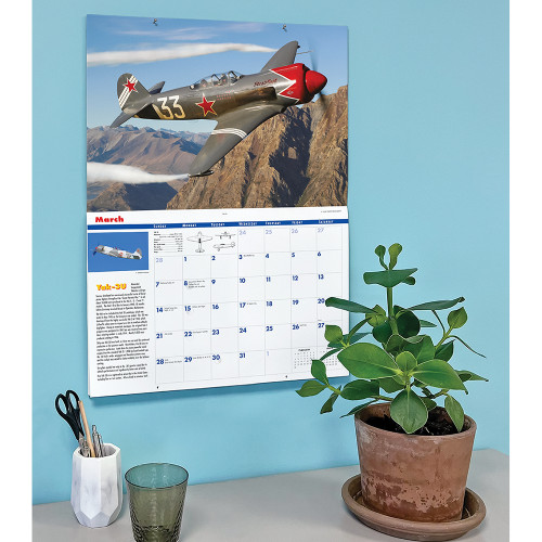 Golden Age of Flight 2027 Wall Calendar CAROUSEL (270563) Alt Image 5