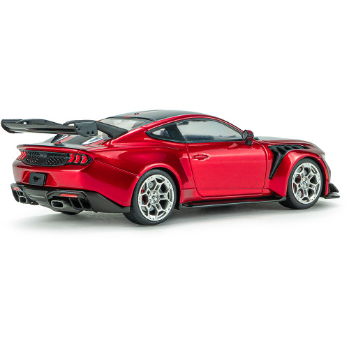 2025 Ford Mustang GTD - Molten Magenta Metallic Tri-Coat 1:43 Scale Alt Image 2