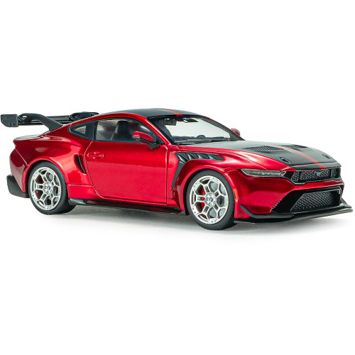 2025 Ford Mustang GTD - Molten Magenta Metallic Tri-Coat 1:43 Scale Alt Image 3
