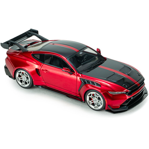 2025 Ford Mustang GTD - Molten Magenta Metallic Tri-Coat 1:43 Scale Alt Image 4