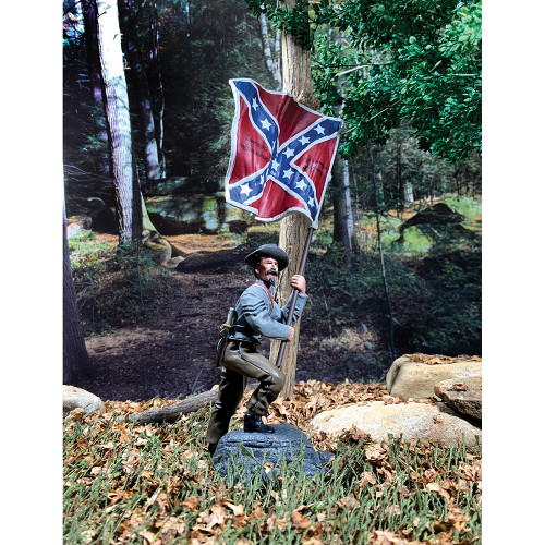 Confederate 15th Alabama Flagbearer 1/30 Figure WILLIAM BRITAIN (31245) Alt Image 1