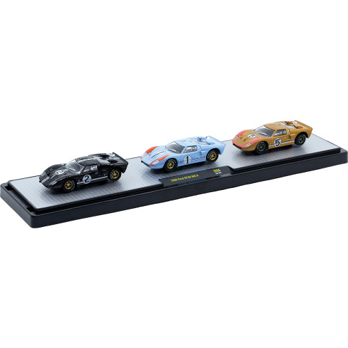 1966 Ford GT40 Le Mans Victory Row 3-Pack Alt Image 1