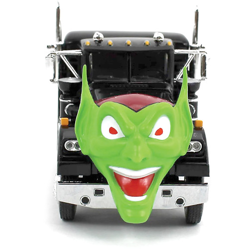 Maximum Overdrive White Western Star with Green Goblin Head & 40' Vintage Trailer Alt Image 4