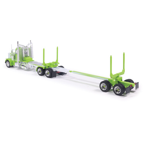 Peterbilt Logging Truck - Green and White Alt Image 4