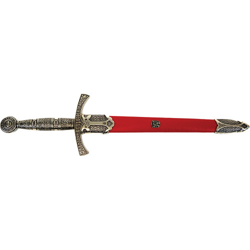Medieval Dagger Replica: 14th Century France Style with Orna Alt Image 4