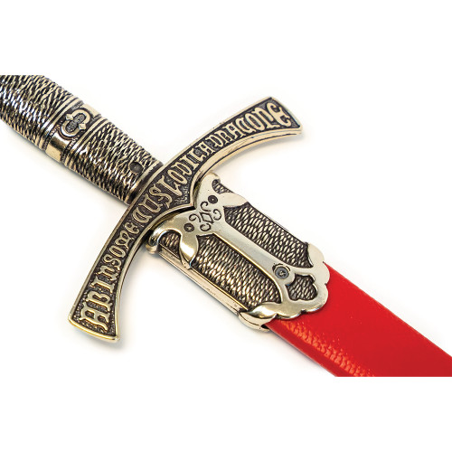 Medieval Dagger Replica: 14th Century France Style with Orna Alt Image 7