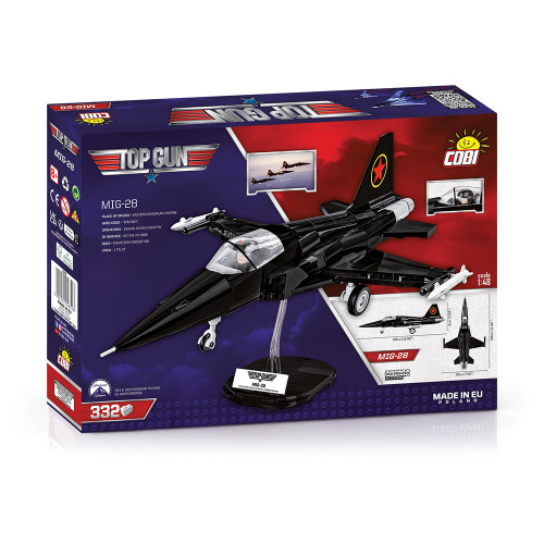 TOP GUN MIG-28 Fighter Jet Building Brick Set Alt Image 1