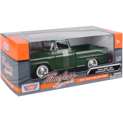 1958 GMC 100 Wideside Pickup - Dark Green Alt Image 6
