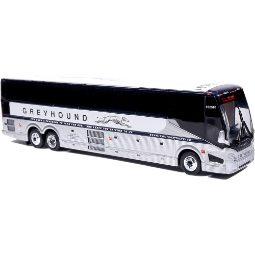 Prevost H3-45 Coach: Greyhound Scenicruiser Vintage Livery Main Image