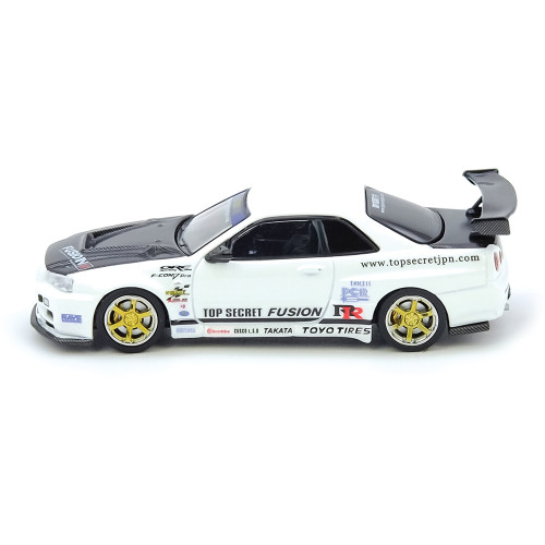 Top Secret Nissan R34 GT-R - White Alt Image 2