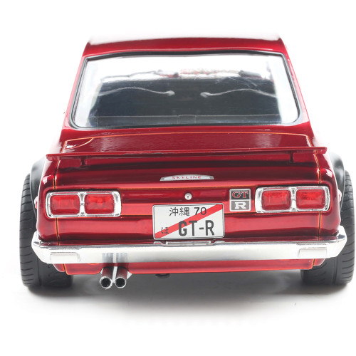 1970 Nissan Skyline (C10) Hakosuka Solido Works - Red Metallic Alt Image 6