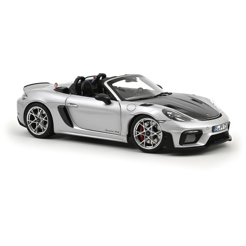 2023 Porsche 718 Spyder RS w/ Weissach Pack - Silver Alt Image 1