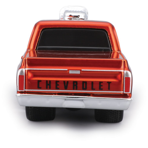 1972 Chevy C-10 - Orange - Muscle Machines 25th Alt Image 4