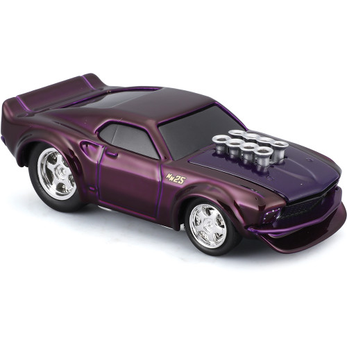 1969 Ford Mustang - Purple - Muscle Machines 25th Alt Image 1