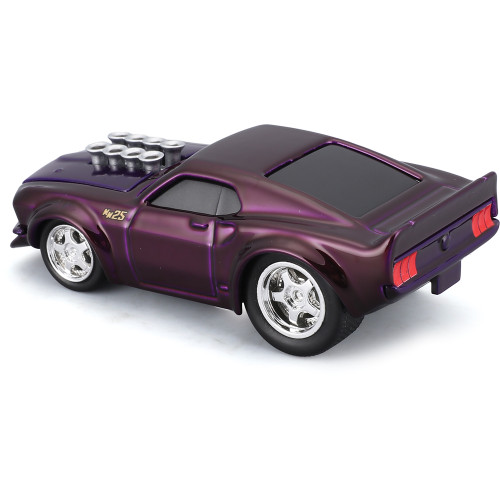 1969 Ford Mustang - Purple - Muscle Machines 25th Alt Image 2