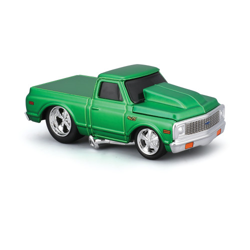 1972 Chevy C-10 - Green - Muscle Machines 25th Alt Image 1