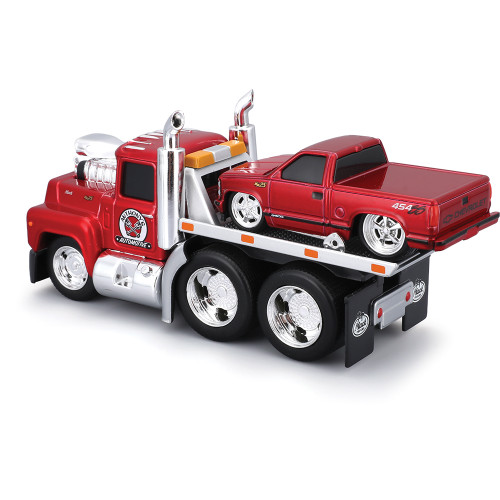1980 MACK R685ST Flatbed & 1993 Chevy 454 SS - Muscle Transports Alt Image 7