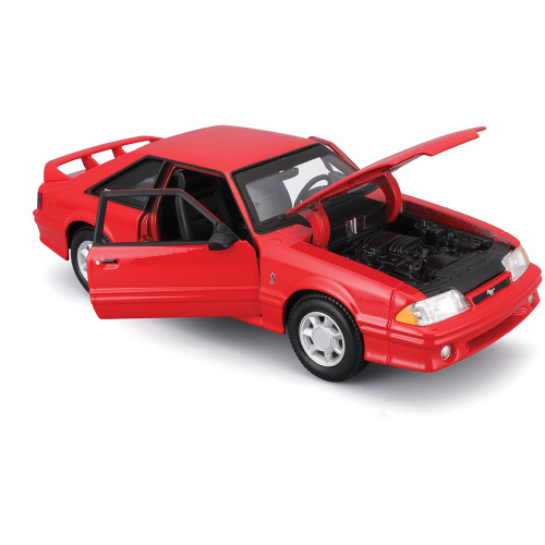 1993 Ford Mustang SVT Cobra - Red 1:24 Scale Alt Image 1