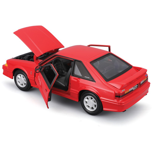 1993 Ford Mustang SVT Cobra - Red 1:24 Scale Alt Image 2