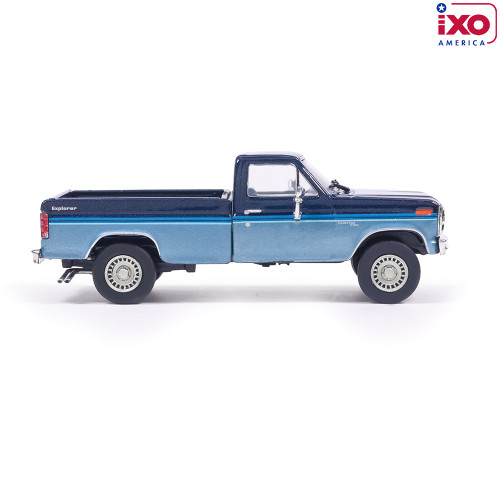 1981 Ford F-150 Custom Explorer Short Bed Styleside 4X2 - Midnight Blue Tu-Tone Alt Image 7