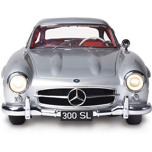 1955 Mercedes Benz 300SL Gullwing Coupe - Silver Alt Image 3