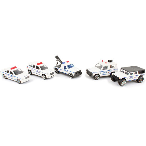 NYPD 5 Car Diecast Vehicle Set
