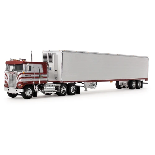 Red's Favorites - Jim Skrinar Kenworth K100 COE Flat Top & 53' Utility Reefer Trailer Main Image