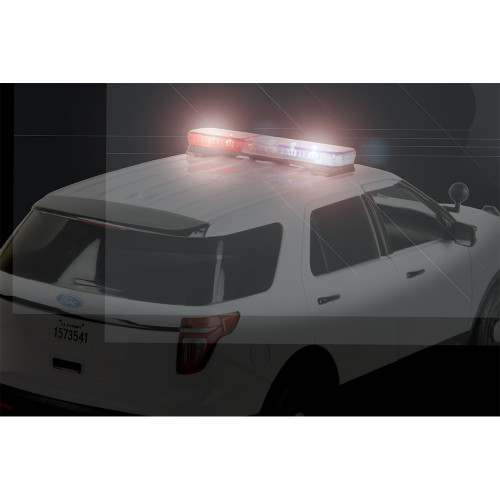 Ford Explorer Light & Sound Interceptor - white Alt Image 2