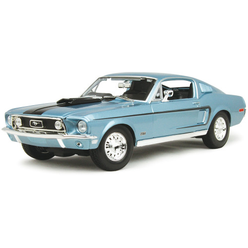 1968 Ford Mustang GT Cobra Jet - blue Main Image