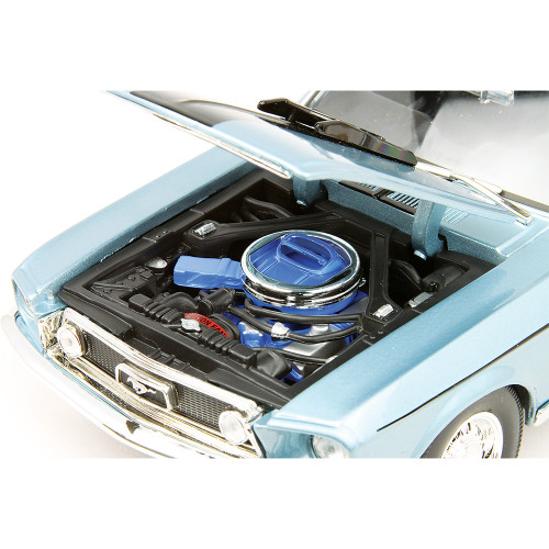1968 Ford Mustang GT Cobra Jet - blue Alt Image 2