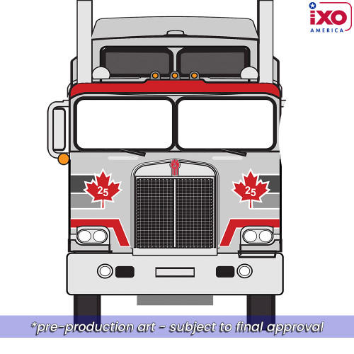 1976 Kenworth K100 Aerodyne Canada 25 - Grey Alt Image 1