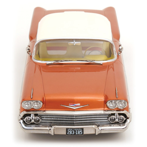 1958 Chevrolet Bel Air Impala Coupe - Copper/Cream Alt Image 3
