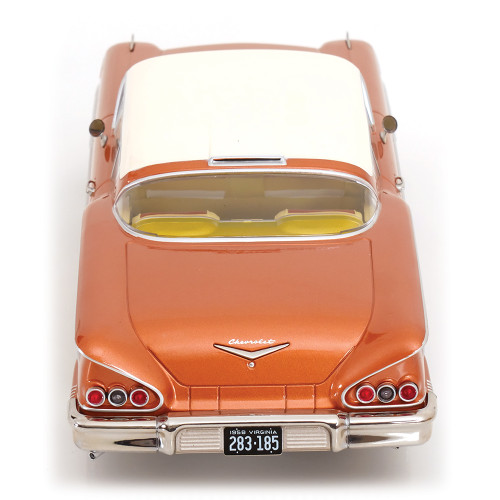 1958 Chevrolet Bel Air Impala Coupe - Copper/Cream Alt Image 4
