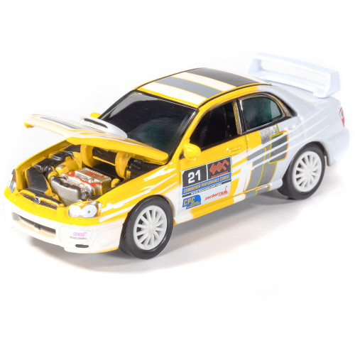 2004 Subaru WRX Sti & 2004 Mitsubishi Lancer Evolution 2-pack - Black & Teal Alt Image 3