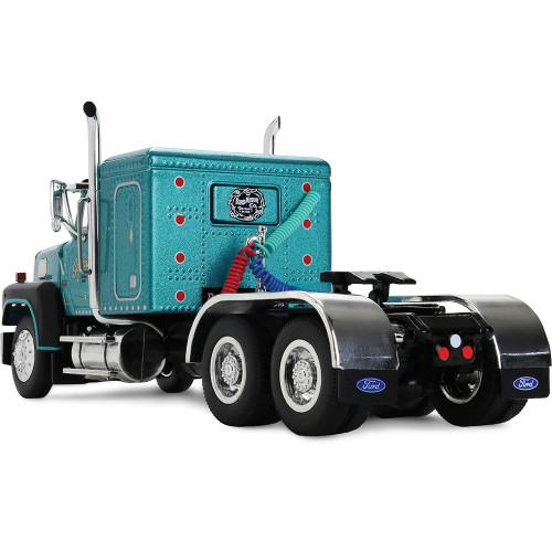 Ford LTL 9000 with 48 Flat Top Sleeper & 53' Trailer with Reefer - Red's Favorites - Tom Sercombe Alt Image 2