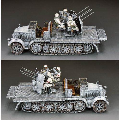 The 'Flakvierling' Sd. Kfz. 7/1 20mm 1/30 Model Alt Image 1