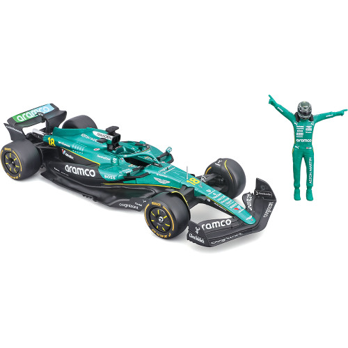 2025 F1 Aston Martin AMR25 w/figure - Stroll #18 Alt Image 2
