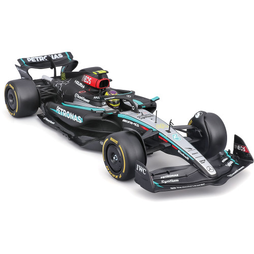 2024 F1 Mercedes W15 w/helmet - Hamilton #44 Alt Image 1
