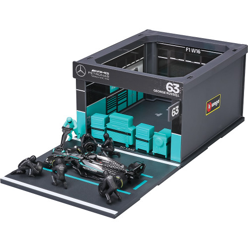 2025 F1 Mercedes W16 Pit Pass - Russell #63 Alt Image 1