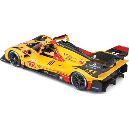 Racing Ferrari 499P 24HLM (2024) - Yellow #83 Alt Image 2