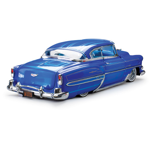 1954 Chevrolet Bel Air Hard Top Coupe Lowrider - Blue with moveable suspension Alt Image 2